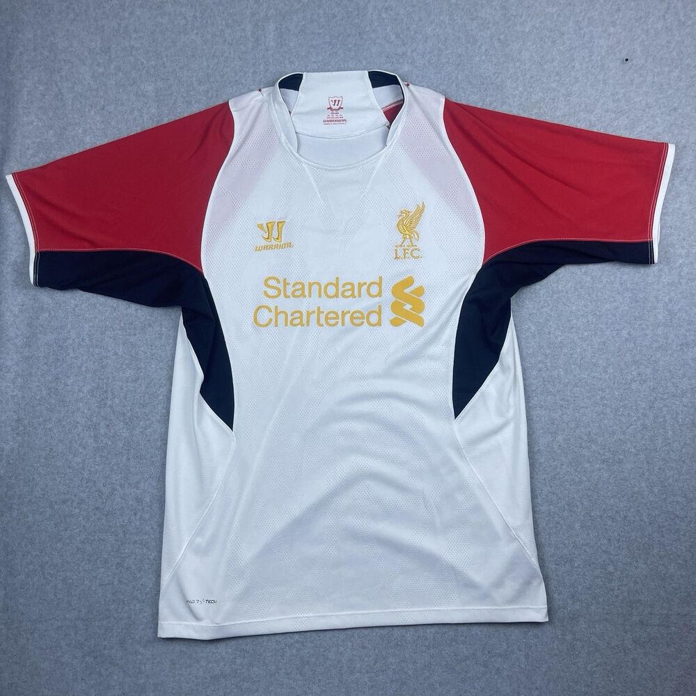 Vintage Liverpool 2012 2013 Training Football Shirt Jersey Warrior Size L